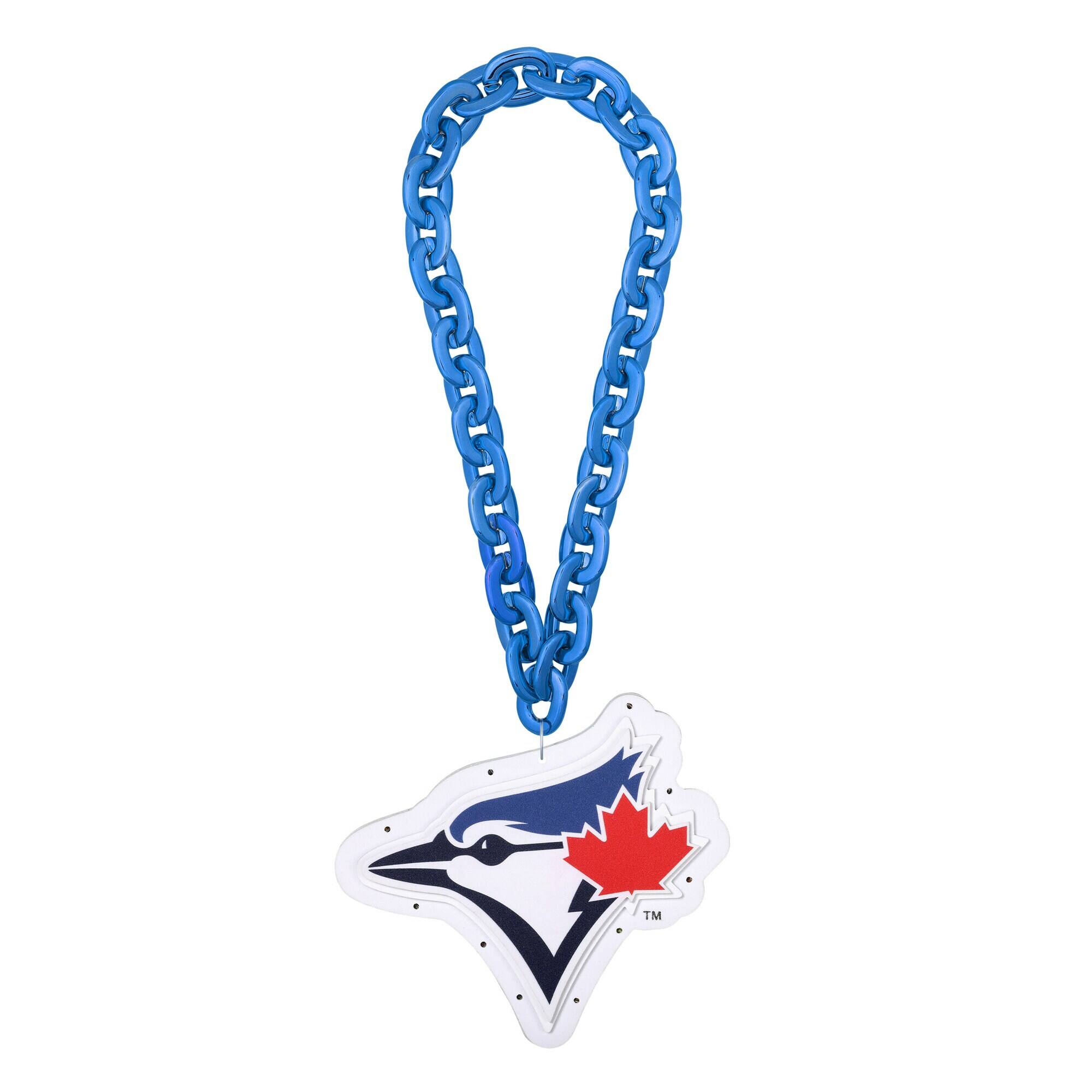 FOCO - Toronto Blue Jays Light Up Big Logo Fan Chain - Multicolor