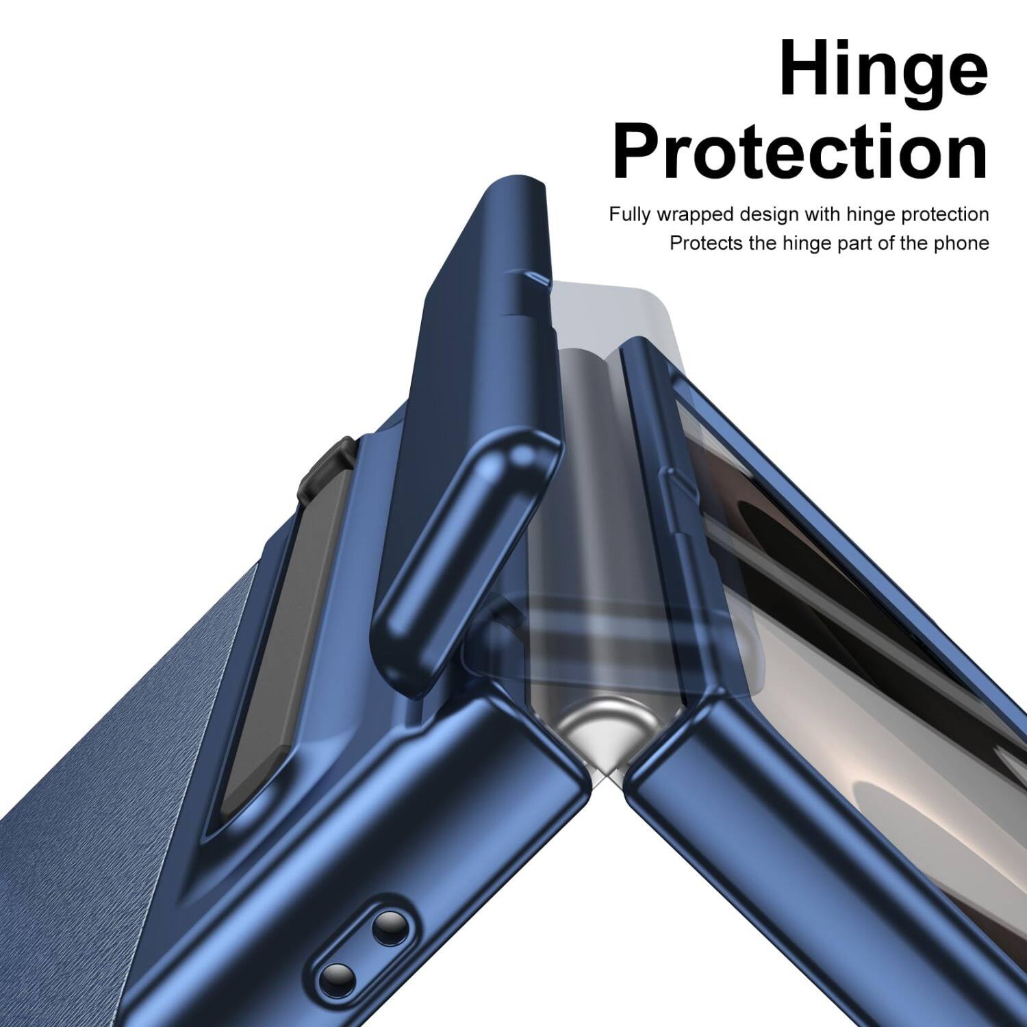 Hinge Protection

Fully wrapped design with hinge protection
Protects the hinge part of the phone