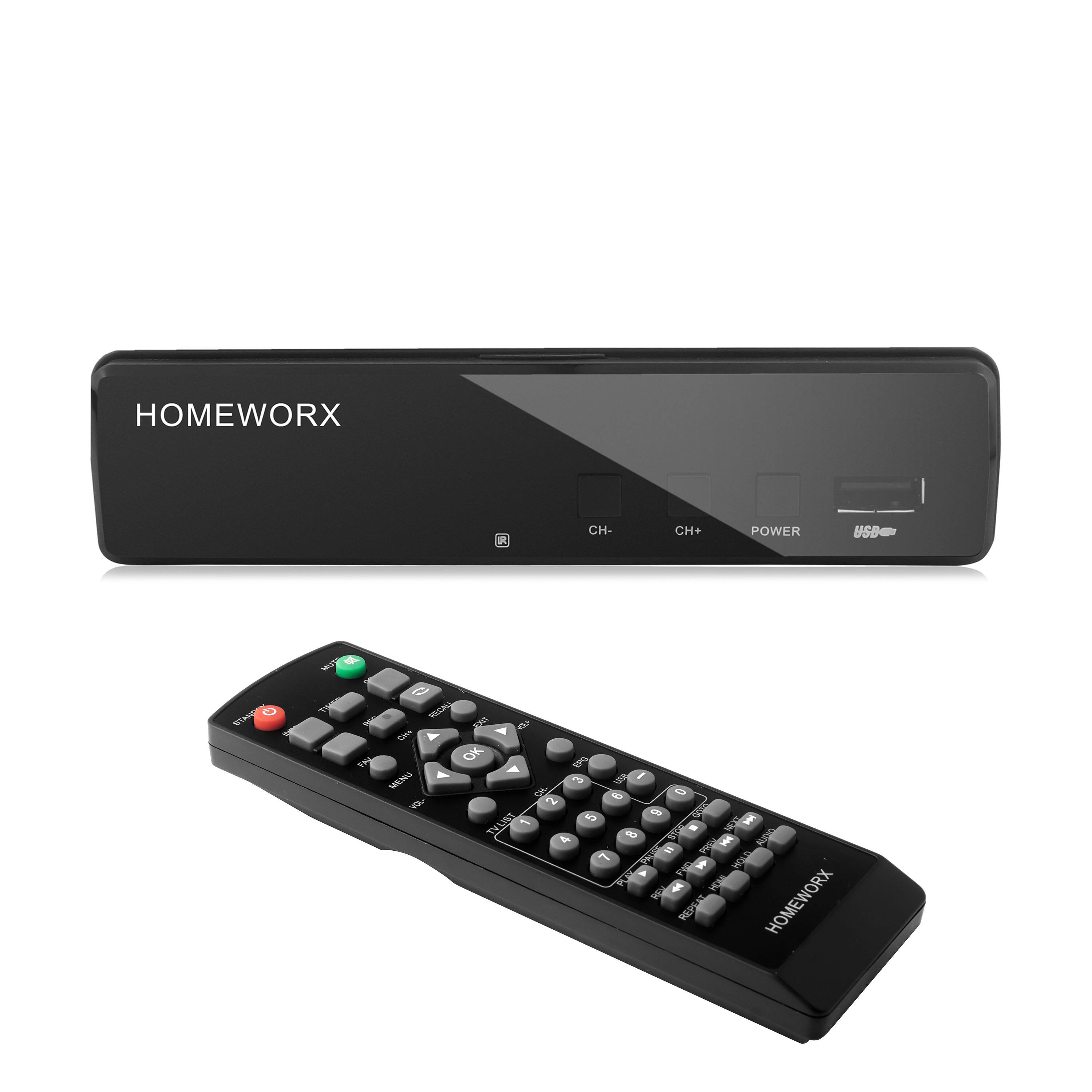 HOMEWORX  
CH- CH+ POWER USB  
HOMEWORX