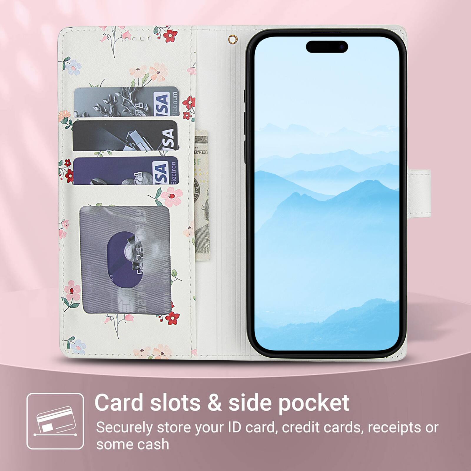 hE2 CLA 123 ISA Titanium SA SA Electron RVE F

Card slots & side pocket
Securely store your ID card, credit cards, receipts or some cash