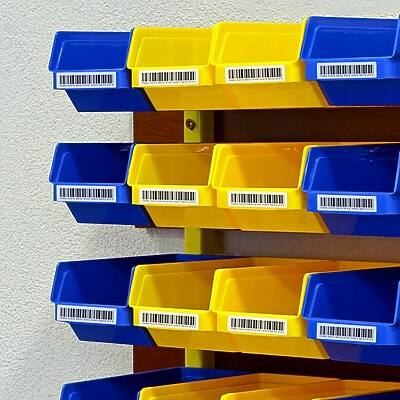 Alt View 4. Avery - Computer Labels, Dot Matrix Labels and Pin-Feed Labels, 15/16" x 3-1/2", 5,000 Labels/Pack - White.