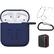 Alt View 12. SaharaCase - Case for Apple AirPods (1st Generation and 2nd Generation) - Navy Blue.