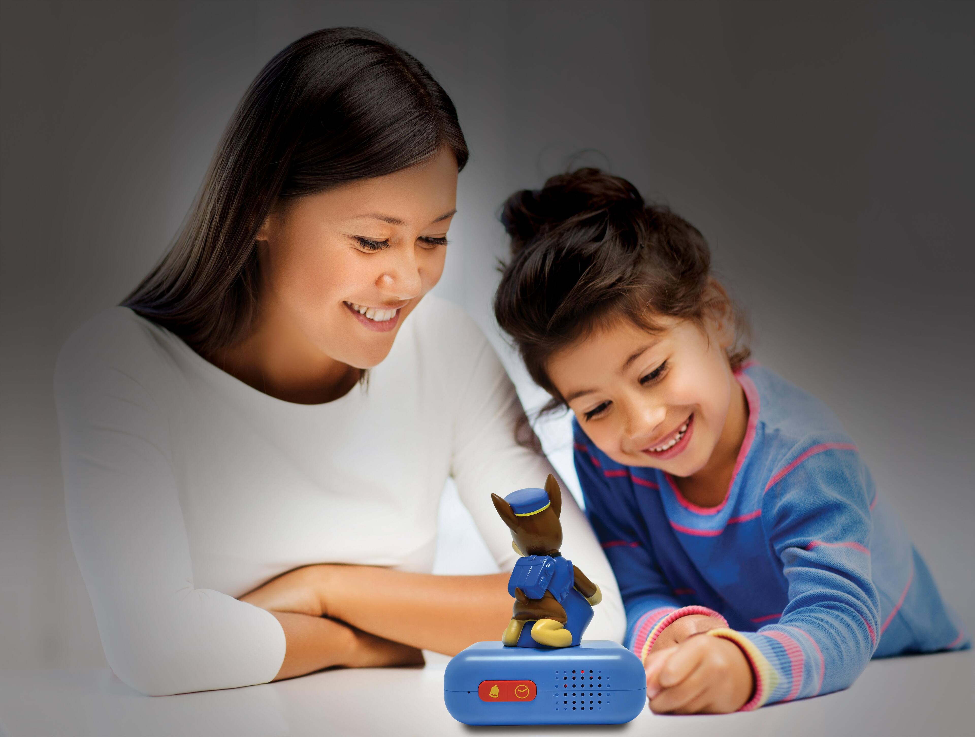 Alt View 3. Lexibook - Chase Night light Alarm Clock with sounds - Blue.