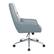 Left. OSP Home Furnishings - Modern Scoop Office Chair - Charcoal.
