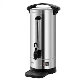 Akoasm - Stainless Steel Fast Brew Commercial Coffee Urn, 110 Cup Coffee Dispenser - Natural