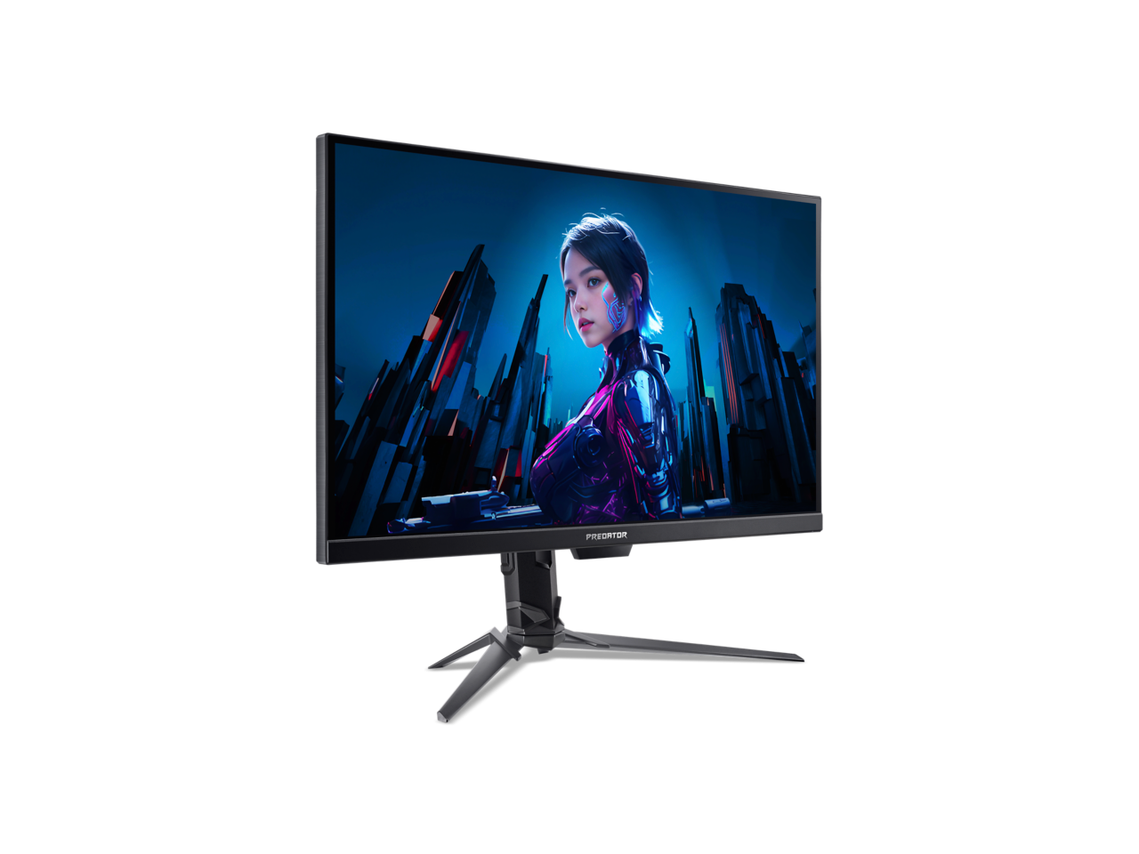Alt View 2. Acer - Acer Predator 27" QHD 360Hz IPS G-SYNC Gaming Monitor with PULSAR and Speakers.