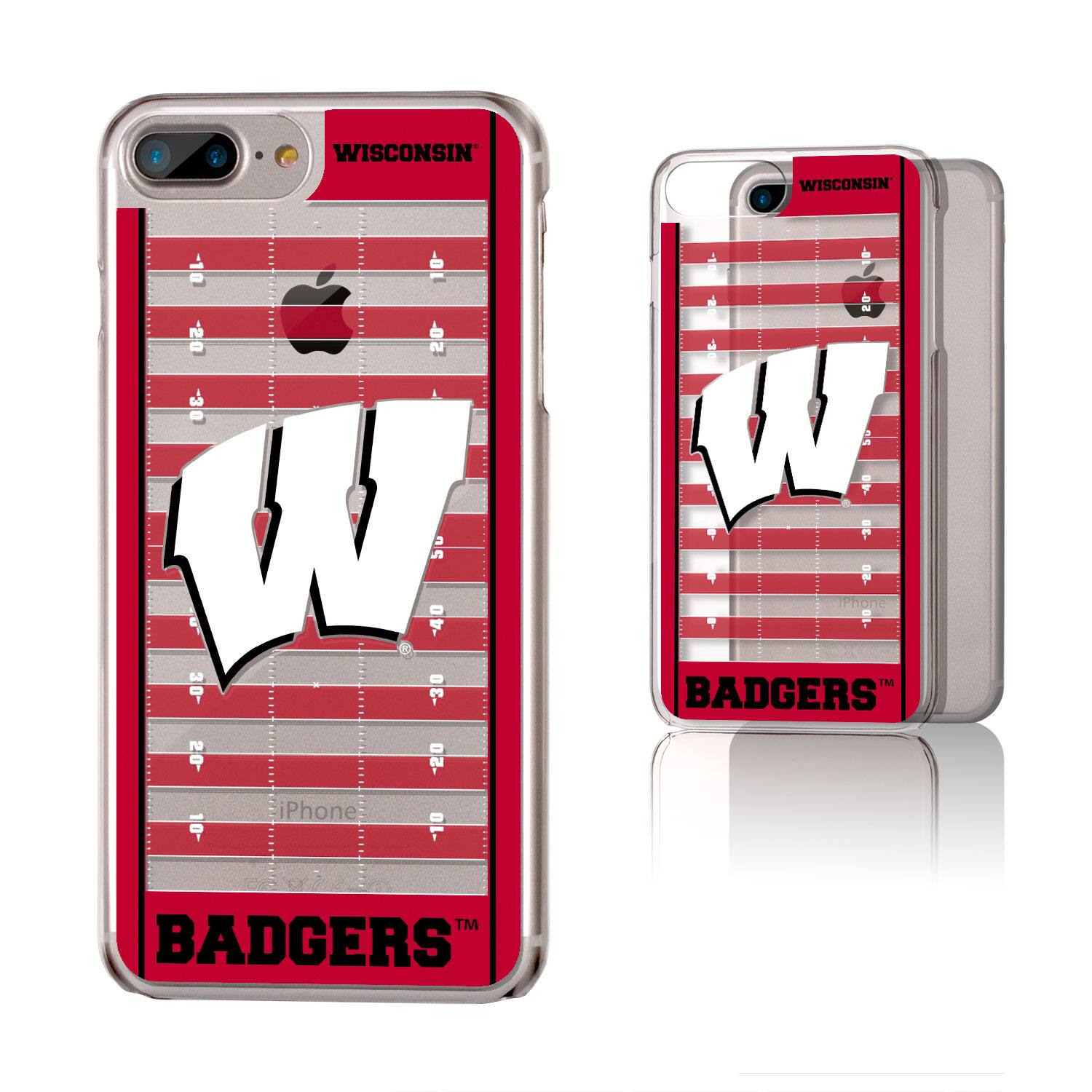 Keyscaper - NCAA - Wisconsin Badgers iPhone Clear Football Field Design Case - 14 Pro Max - Multicolor price history on PriceWatchPro