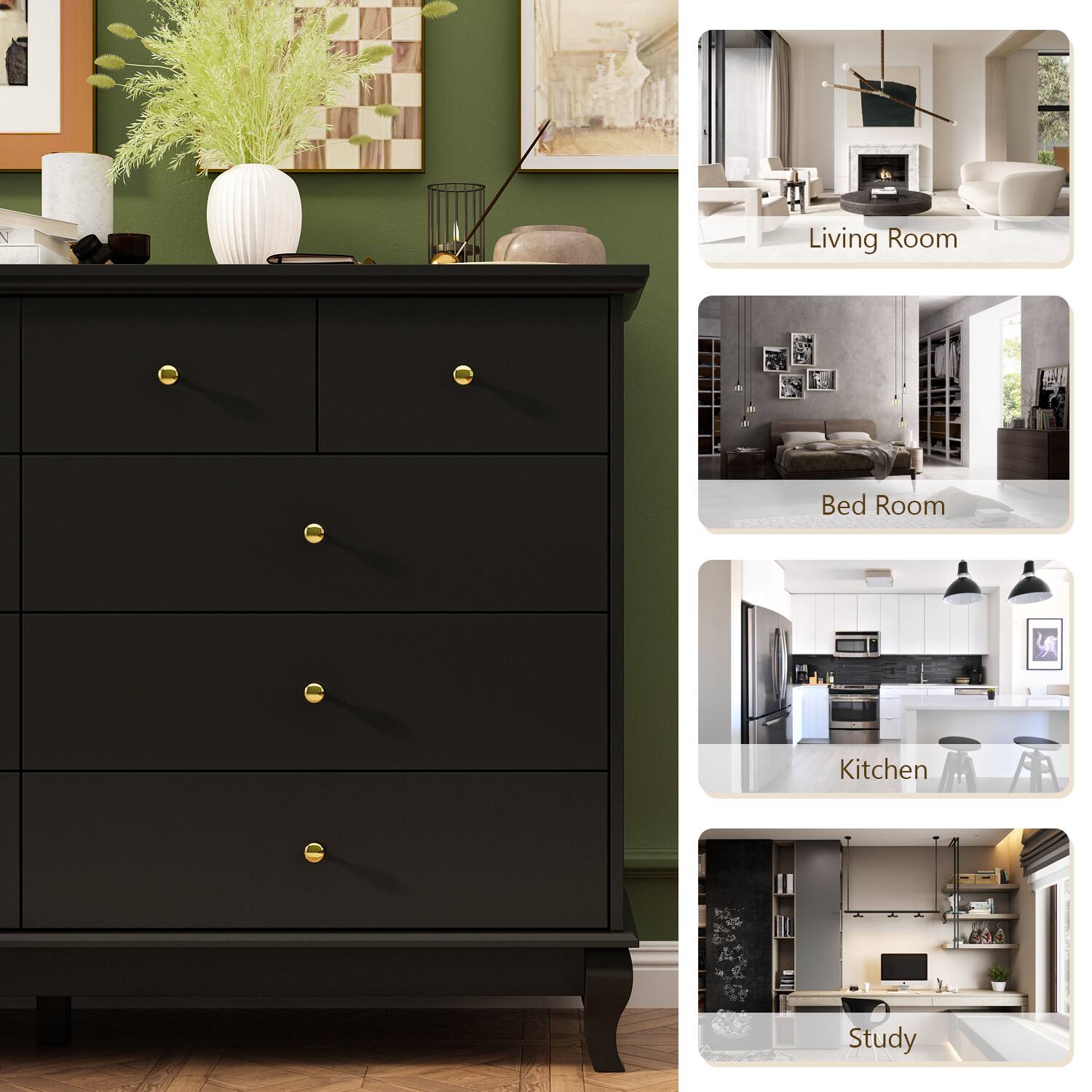 Living Room
Bed Room
Kitchen
Study