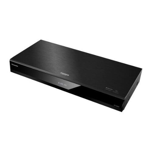 Left. Panasonic - Panasonic 4K Blu Ray DVD Player with Dolby Vision, HDR10+ and Streaming PB.
