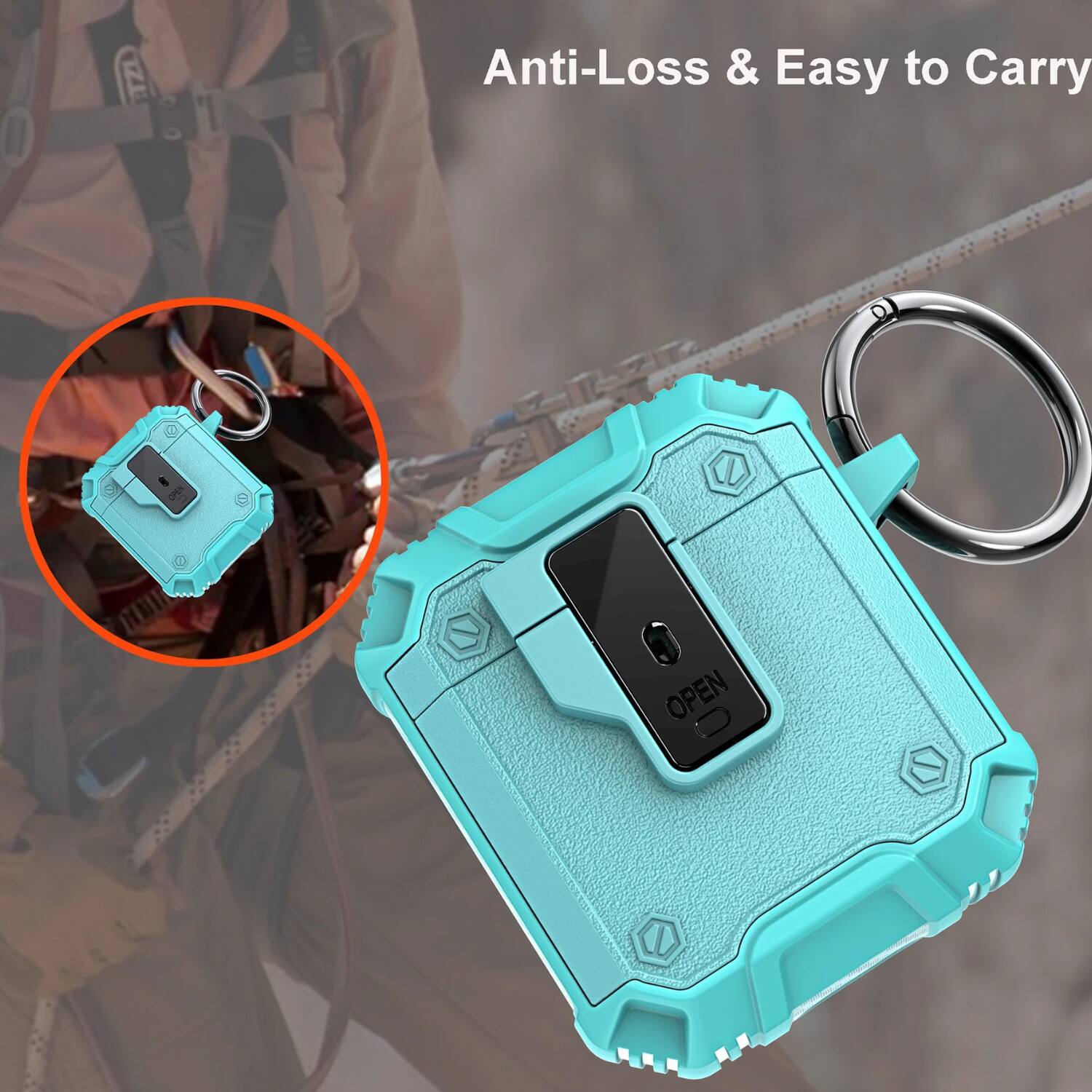 Anti-Loss & Easy to Carry