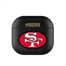 Keyscaper - San Francisco 49ers San Francisco 49ers Insignia AirPods 4th Generation Case Cover - No Size - Black