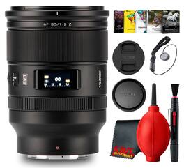 Viltrox - AF 35mm f/1.2 LAB Z Lens for Nikon Z-Mount Full-Frame Cameras with VCM Autofocus — Bundle with Software - Black