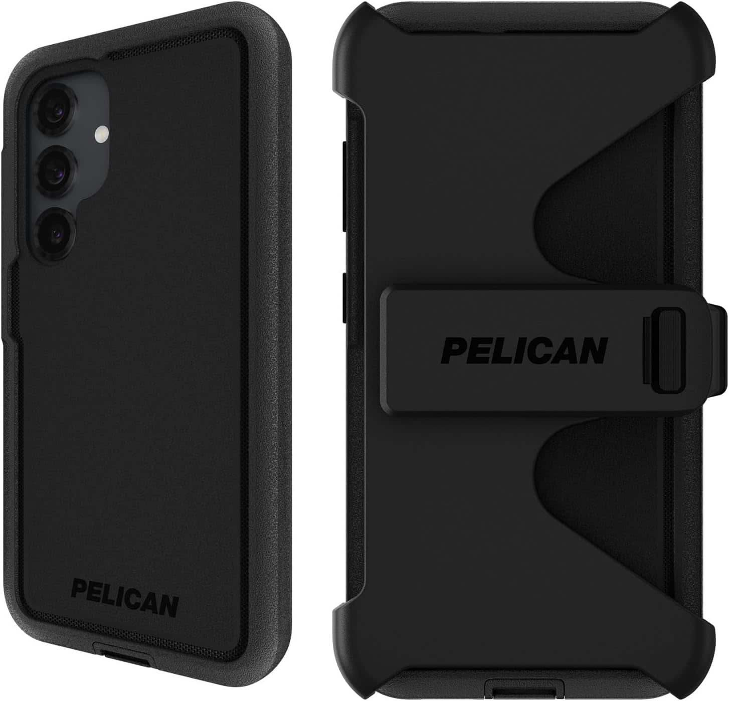 Pelican - Voyager w/ Holster Samsung Galaxy S25 Plus - Black (Magsafe) - Voyager Black