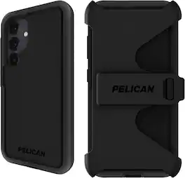 Pelican - Voyager w/ Holster Samsung Galaxy S25 Plus - Black (Magsafe) - Voyager Black