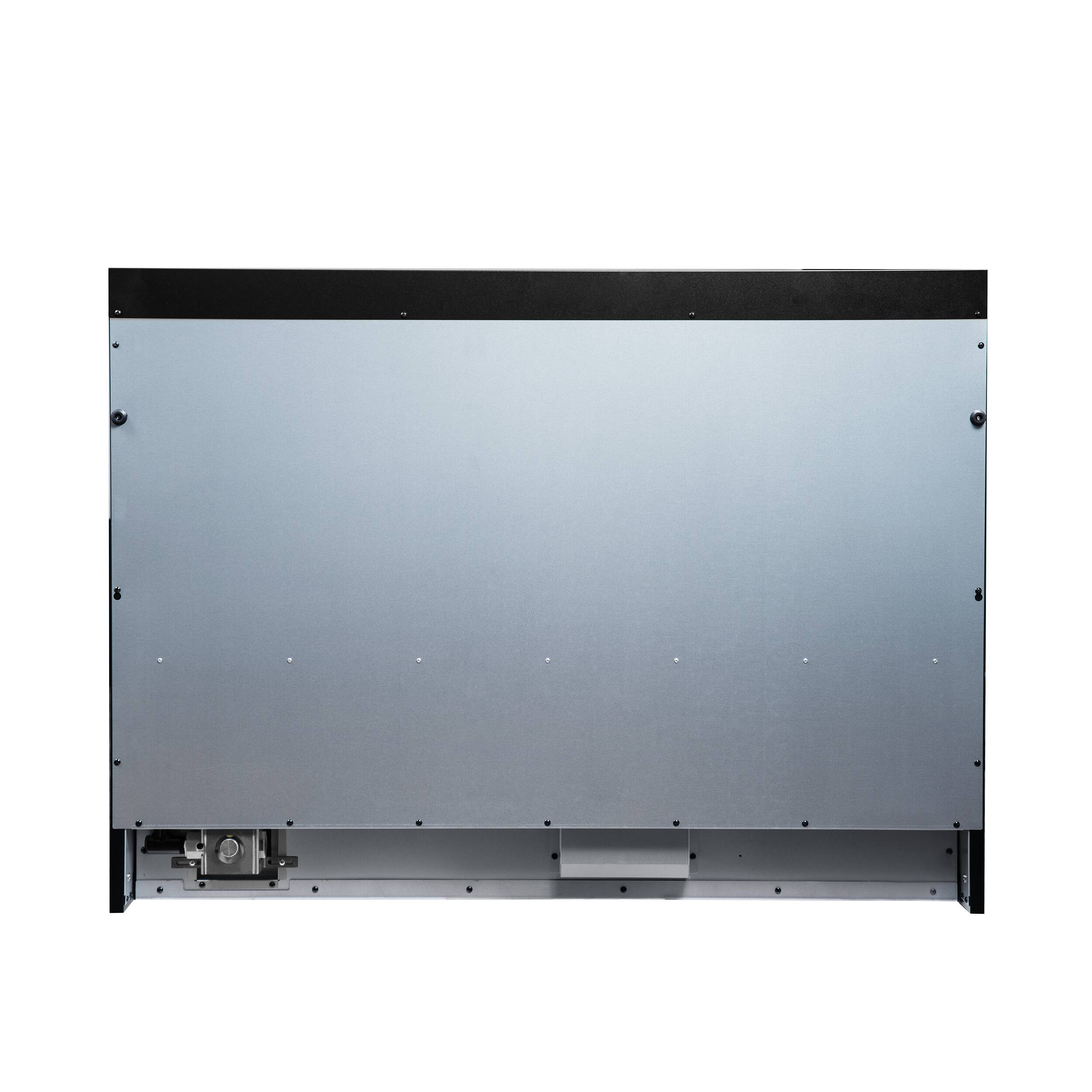 Back. Forno Appliances - Valente 48" Dual Fuel Range - Black.