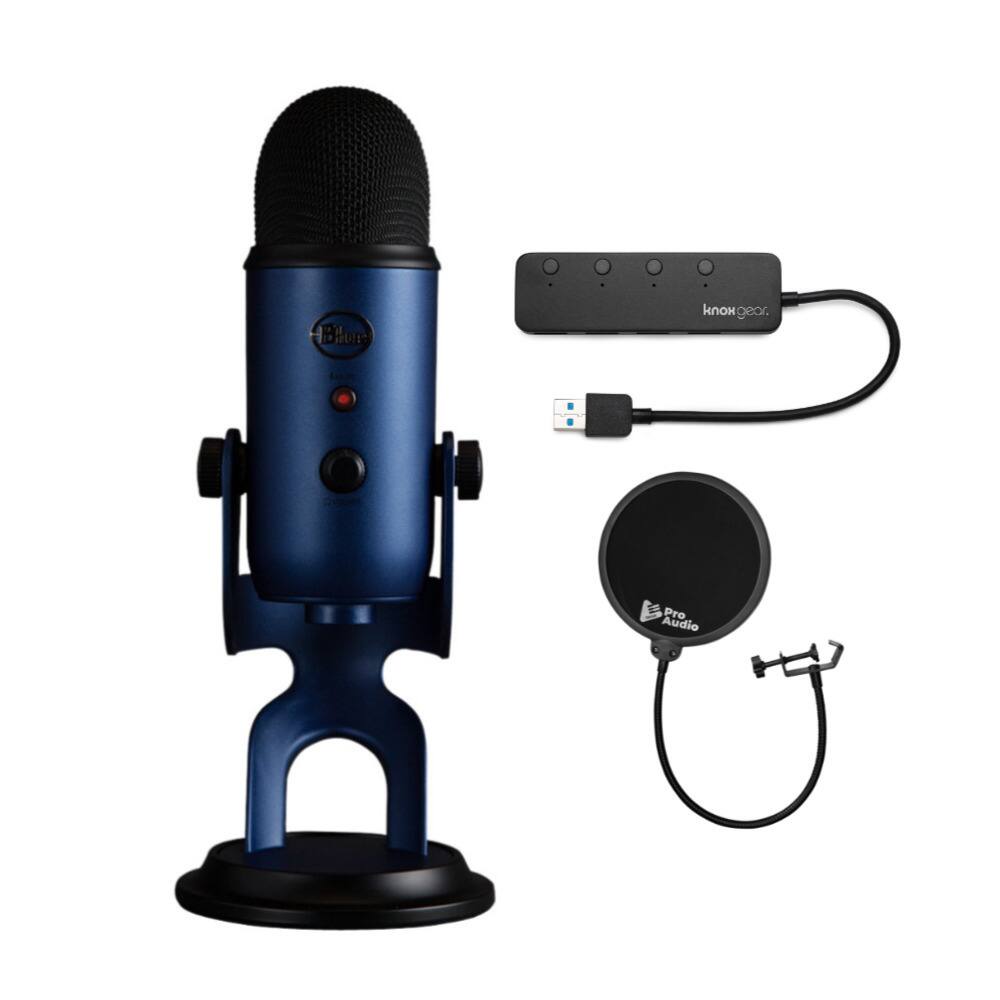 Sure, here is the corrected and grouped text from the image:

- Blue Yeti
- KnowGear
- Pro Audio