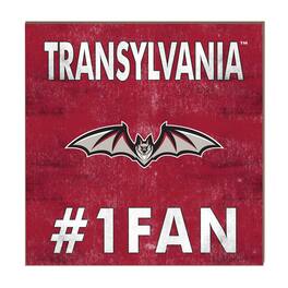 Jardine - Transylvania Pioneers 10" x 10" #1 Fan Plaque - Red