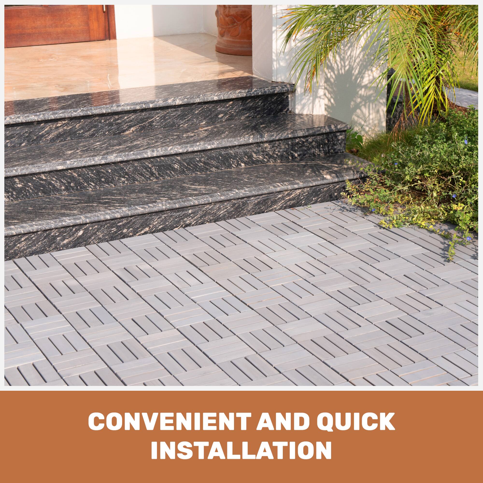 CONVENIENT AND QUICK INSTALLATION