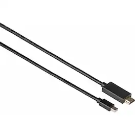 Kramer - Electronics 25' Mini DisplayPort Male to HDMI Male Cable, Black