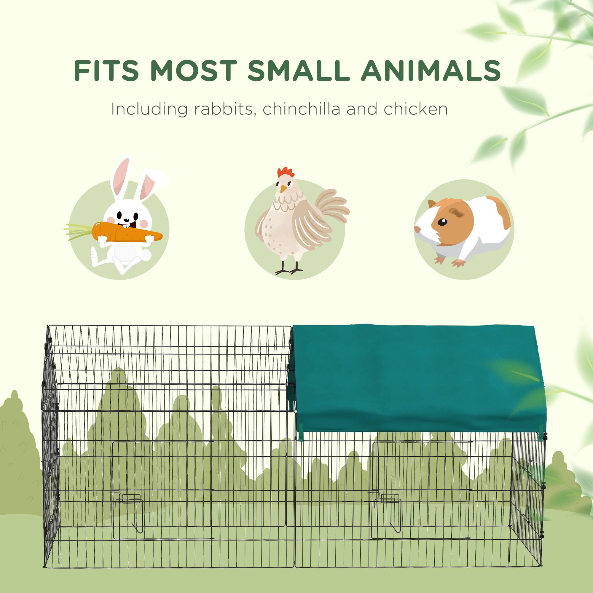 FITS MOST SMALL ANIMALS  
Including rabbits, chinchilla and chicken