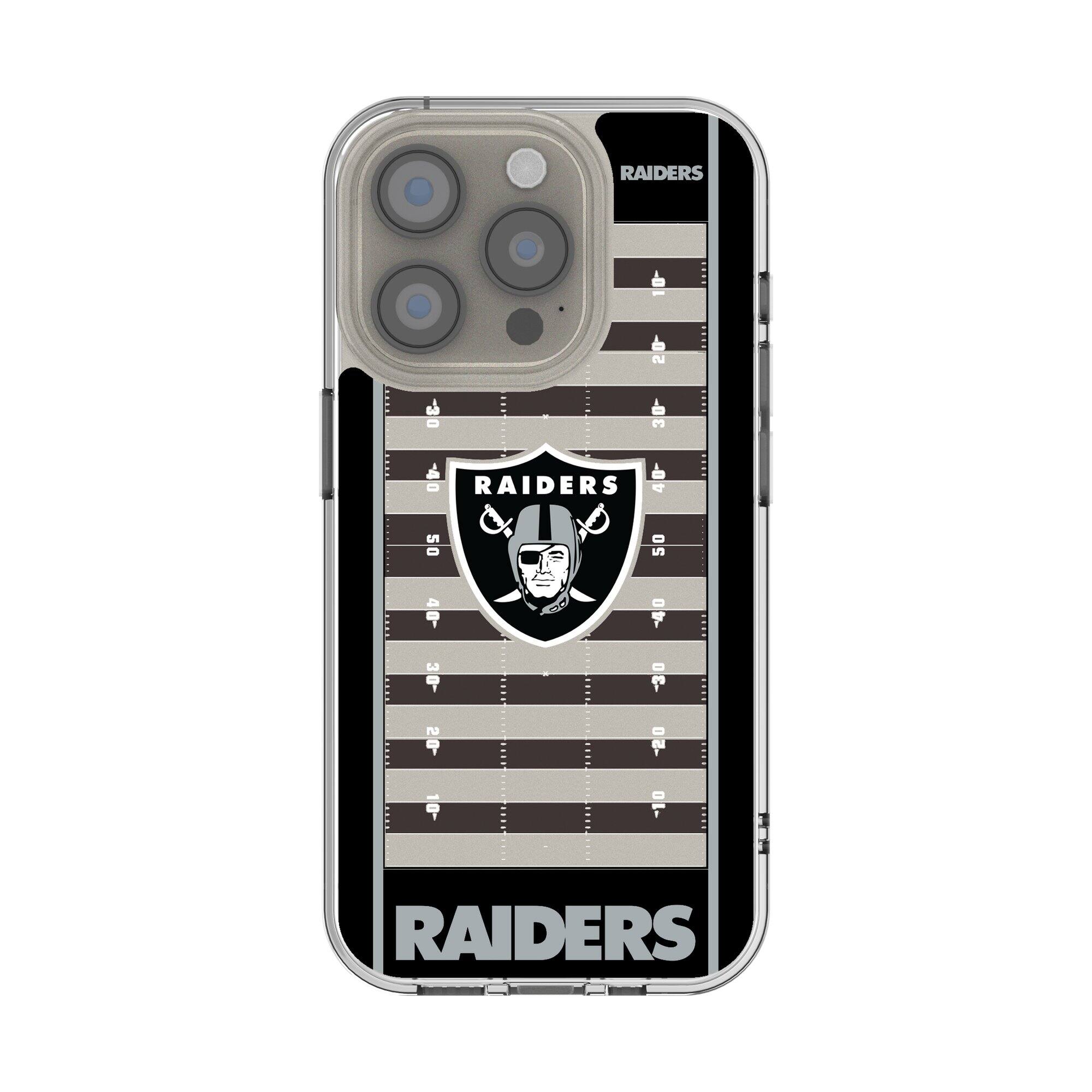 Keyscaper - NFL - Las Vegas Raiders iPhone Clear Field Design Case - 16e - Multicolor