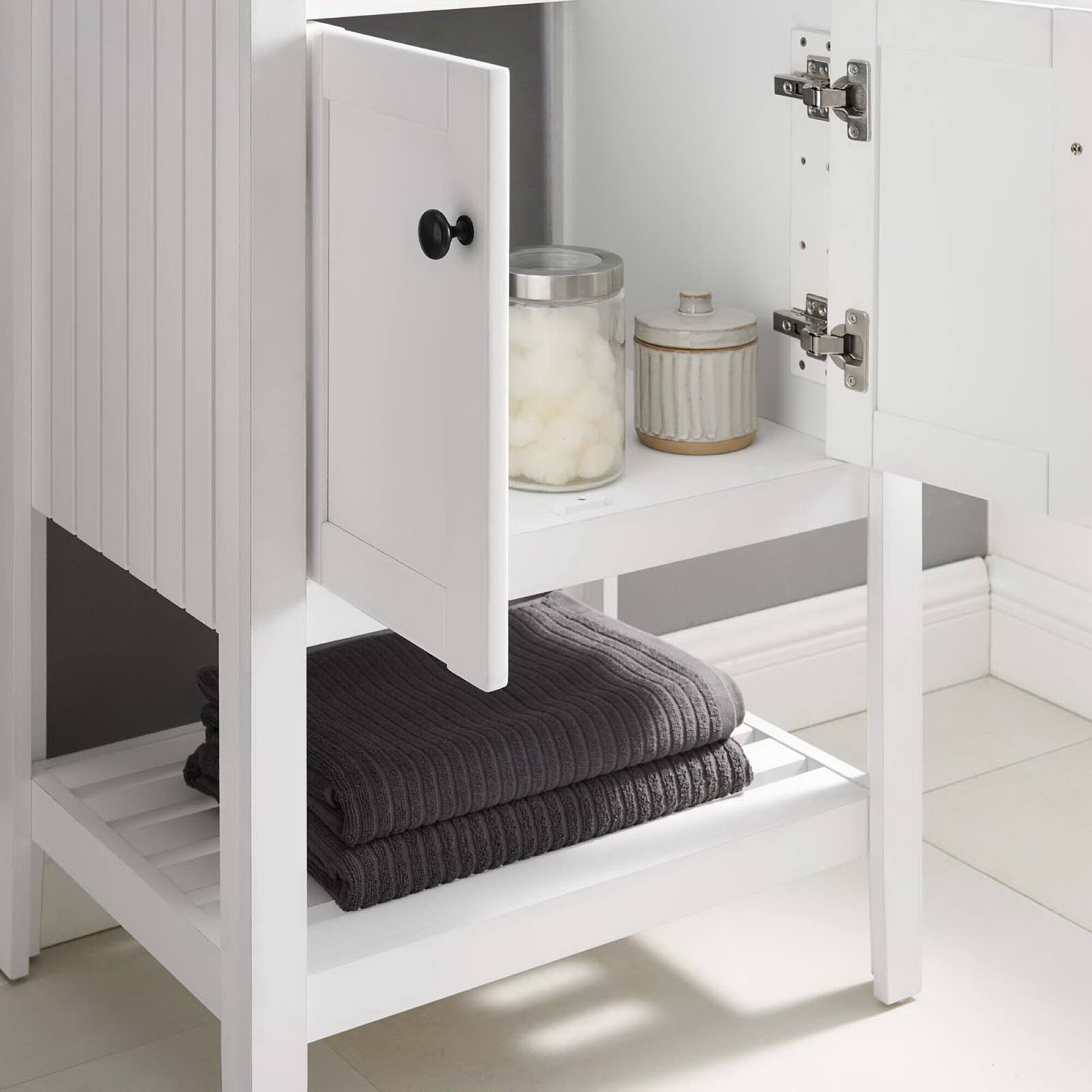 Back. Modway - Prestige 23" Bathroom Vanity Cabinet (Sink Basin Not Included) by Modway - White.
