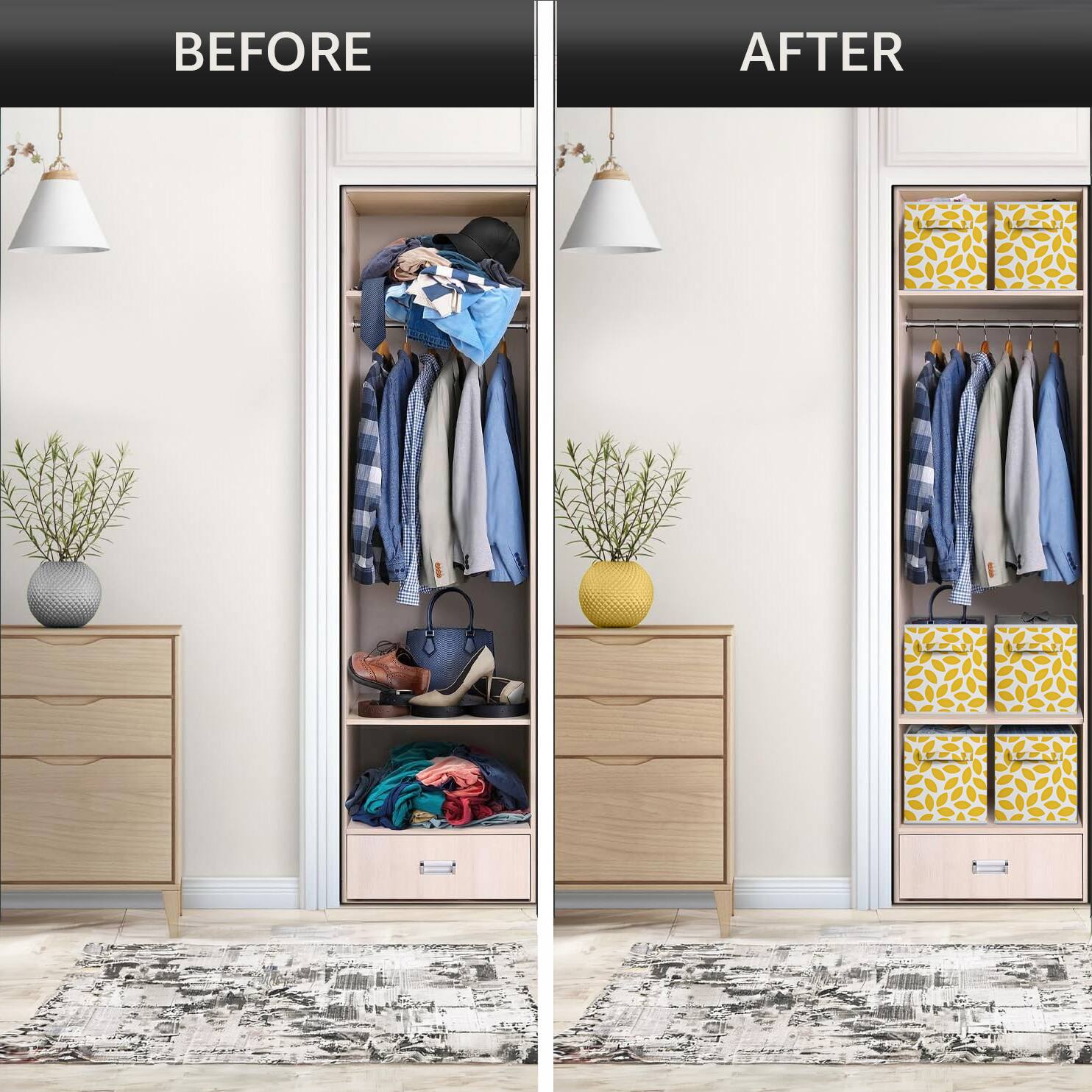 BEFORE AFTER