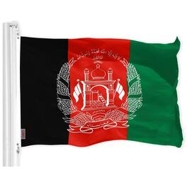 G128 - Afghanistan Flag 3 x 5 ft 150D Polyester Brass Grommets Indoor Outdoor - Assorted Colors