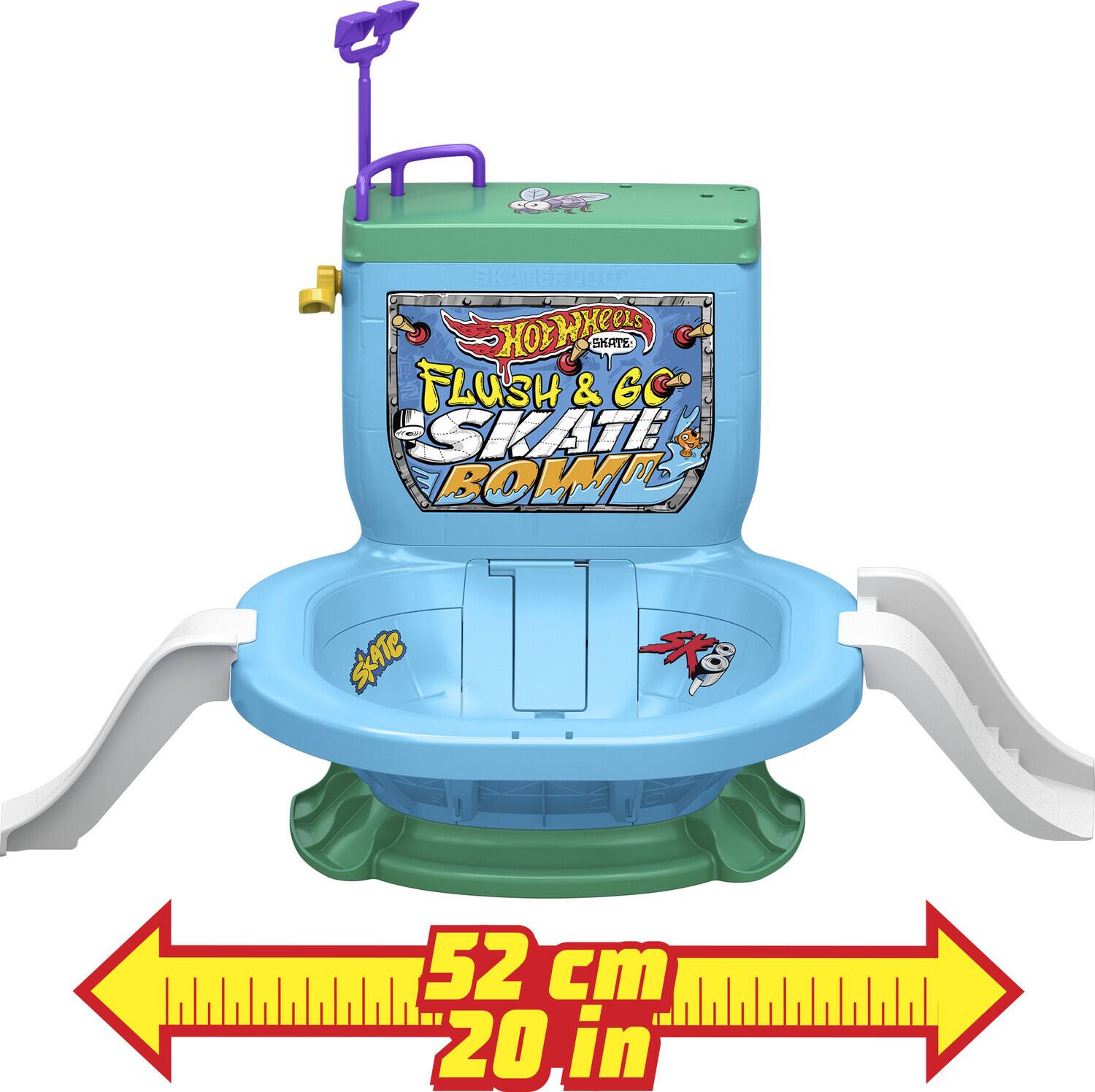 SKATERBOOS  SKATE: FLUSH & GG SKATE BOWL 52 cm 20 in