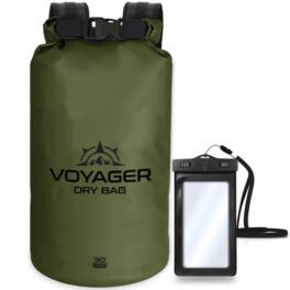 EcoGear FX - Voyager Waterproof 30L Dry Bag - Green