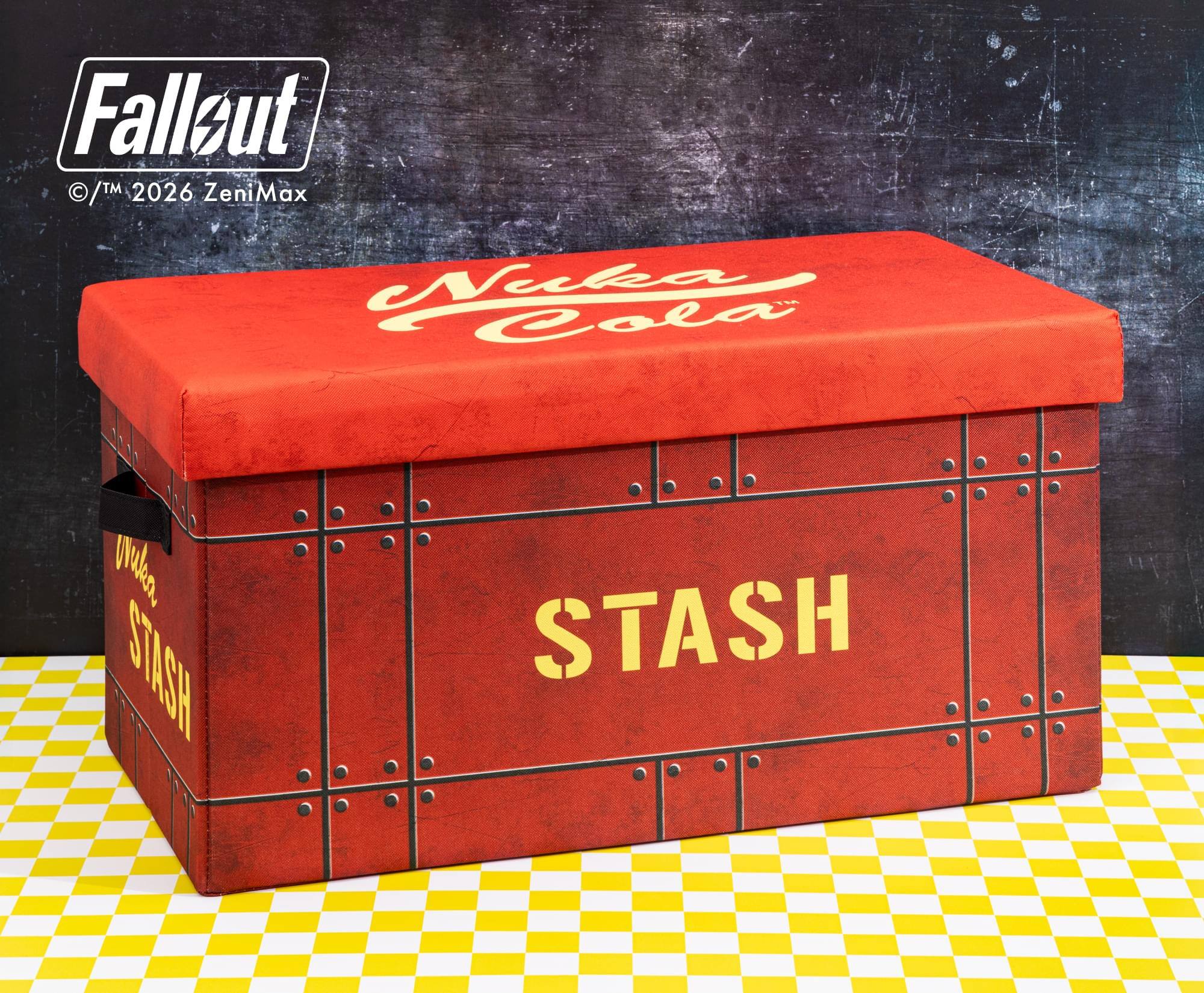 Fallout TM 2026 ZeniMax  
Nuka Cola  
STACK STASH