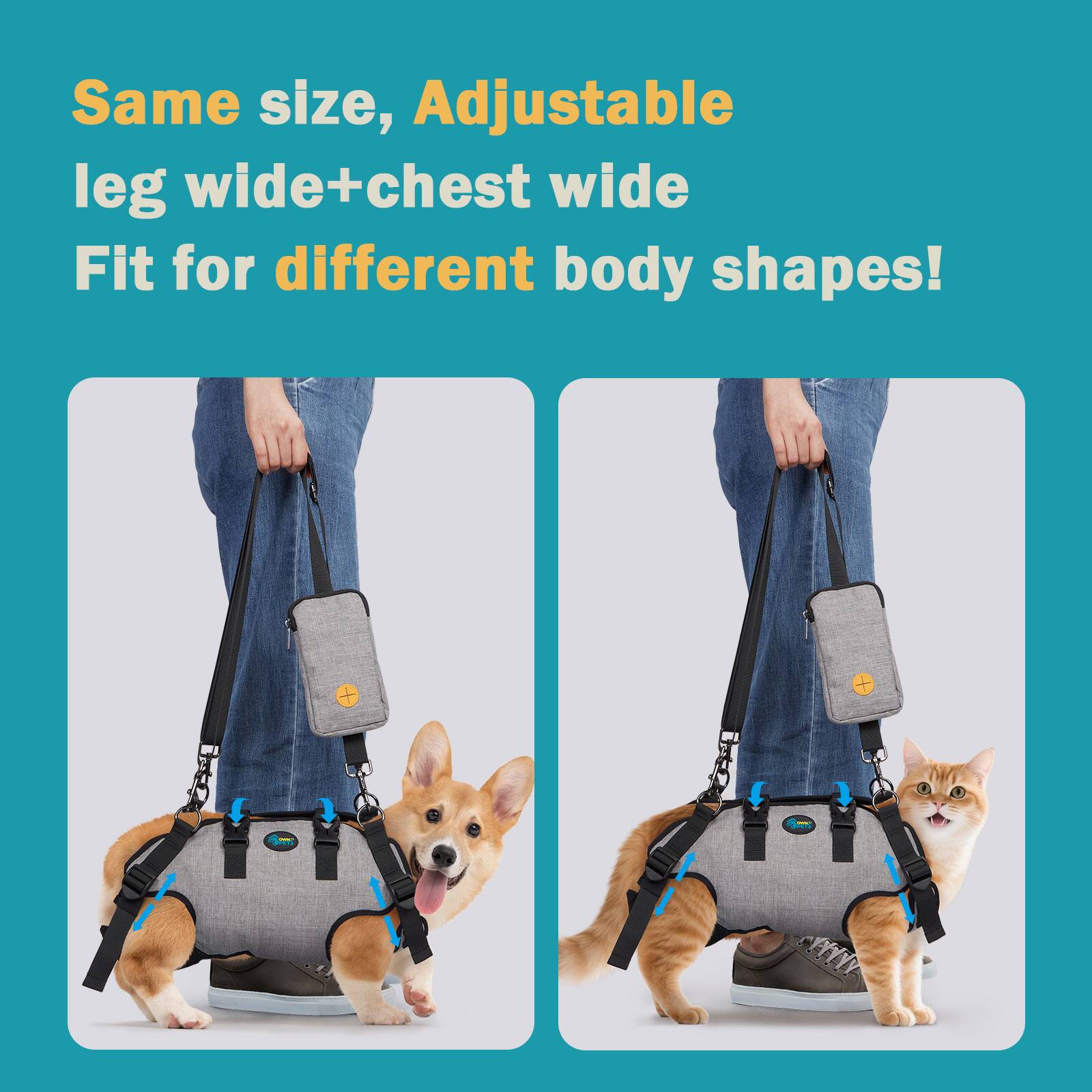 Same size, Adjustable leg wide+chest wide Fit for different body shapes!