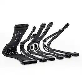 YEYIAN - PSU Cable Extension Kit Kabel Series 1000, SKU: KS1000N - Black