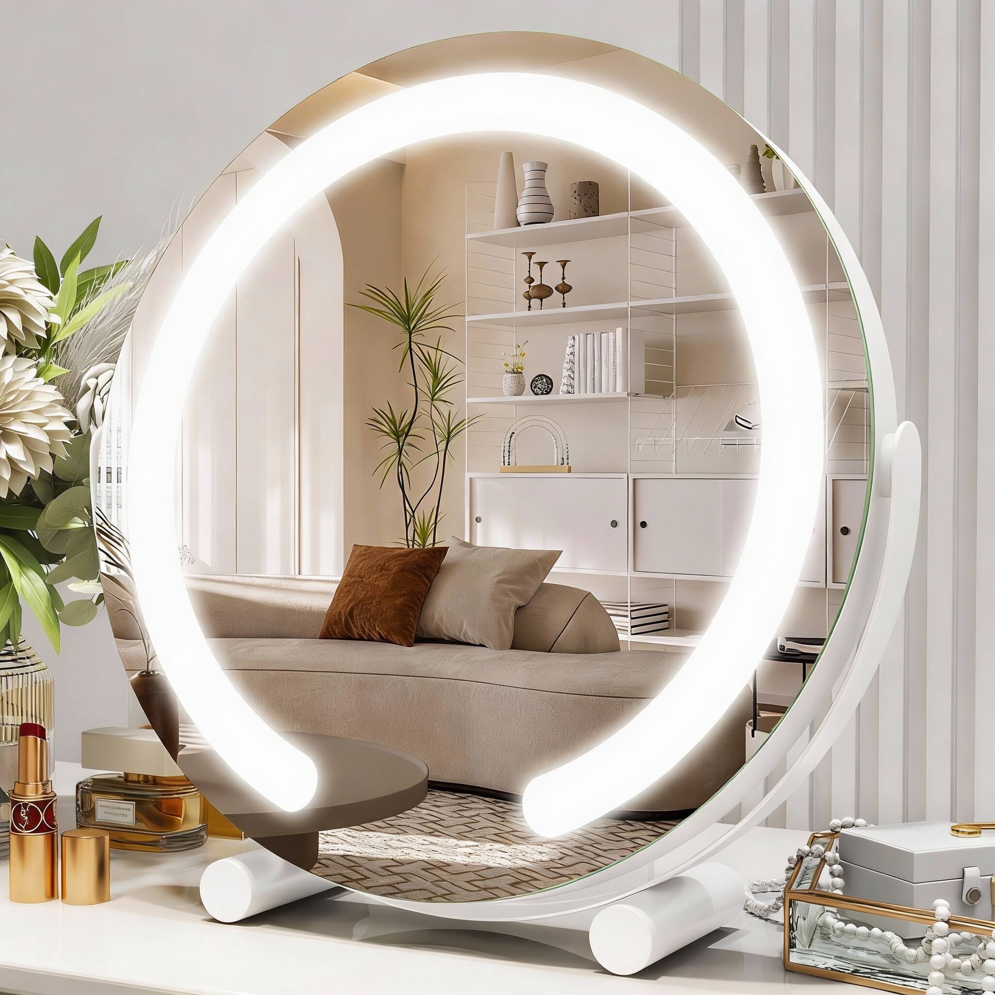 White 11.8"L x 11.8"W