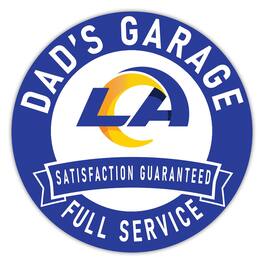 Fan Creations - Los Angeles Rams 16" Dad's Garage Wood Sign - Multicolor