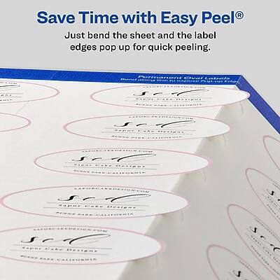 Save Time with Easy Peel®  
Just bend the sheet and the label edges pop up for quick peeling.

Permanent Oval Labels  
Made in the USA

SRL  
SRL  
SRL  
SRL  
SRL

SRL  
SRL  
SRL  
SRL  
SRL

SRL  
SRL  
SRL  
SRL  
SRL

SRL  
SRL  
SRL  
SRL  
SRL
