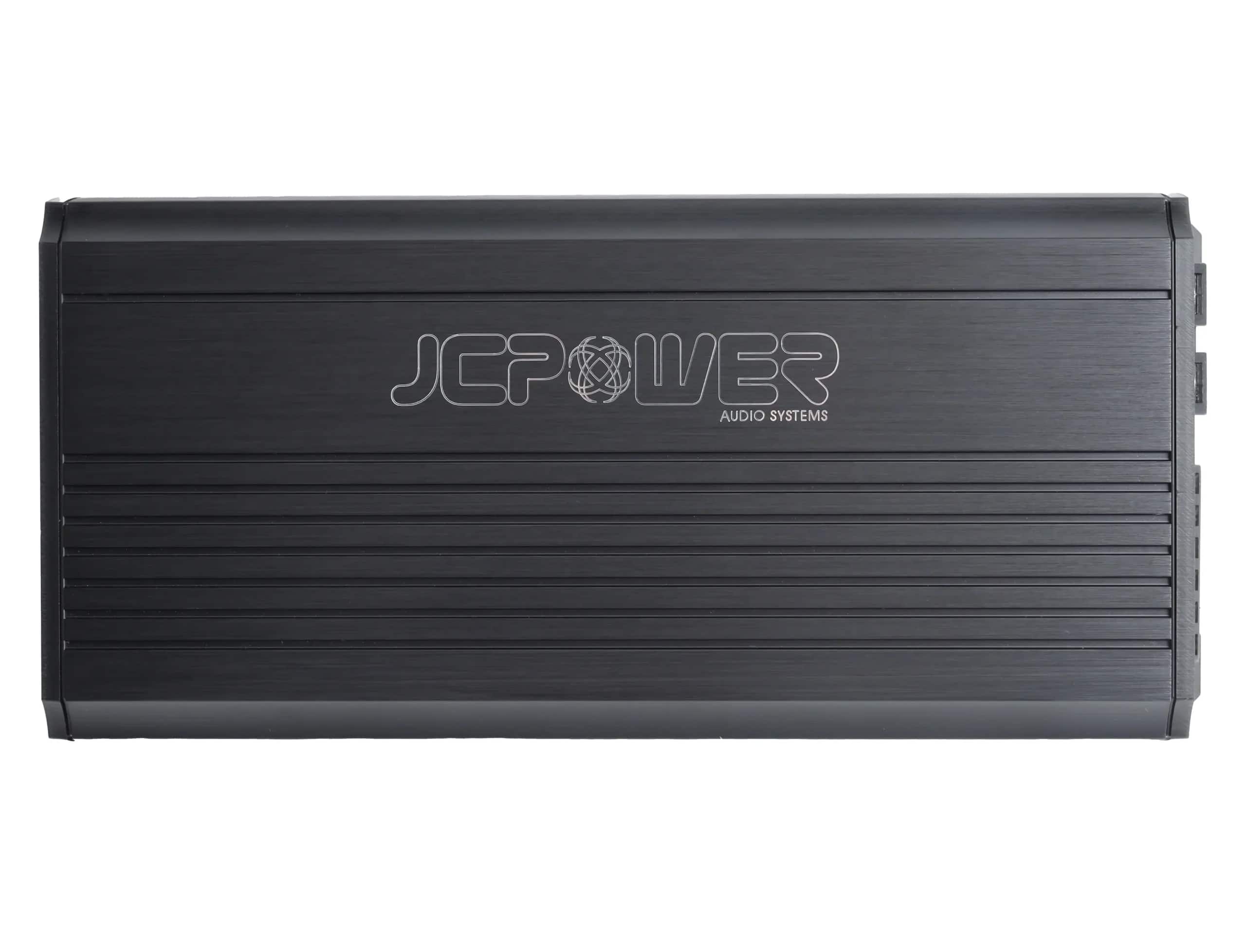 JCPower Audio Systems - RMINI-Series 1200 Watt Compact 6-Channel Amplifier - Black