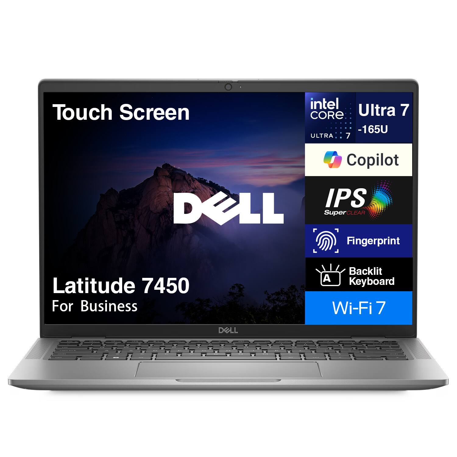 Dell Latitude 7450 Laptop 14.0 WUXGA (Intel Ultra 7 165U , 16GB