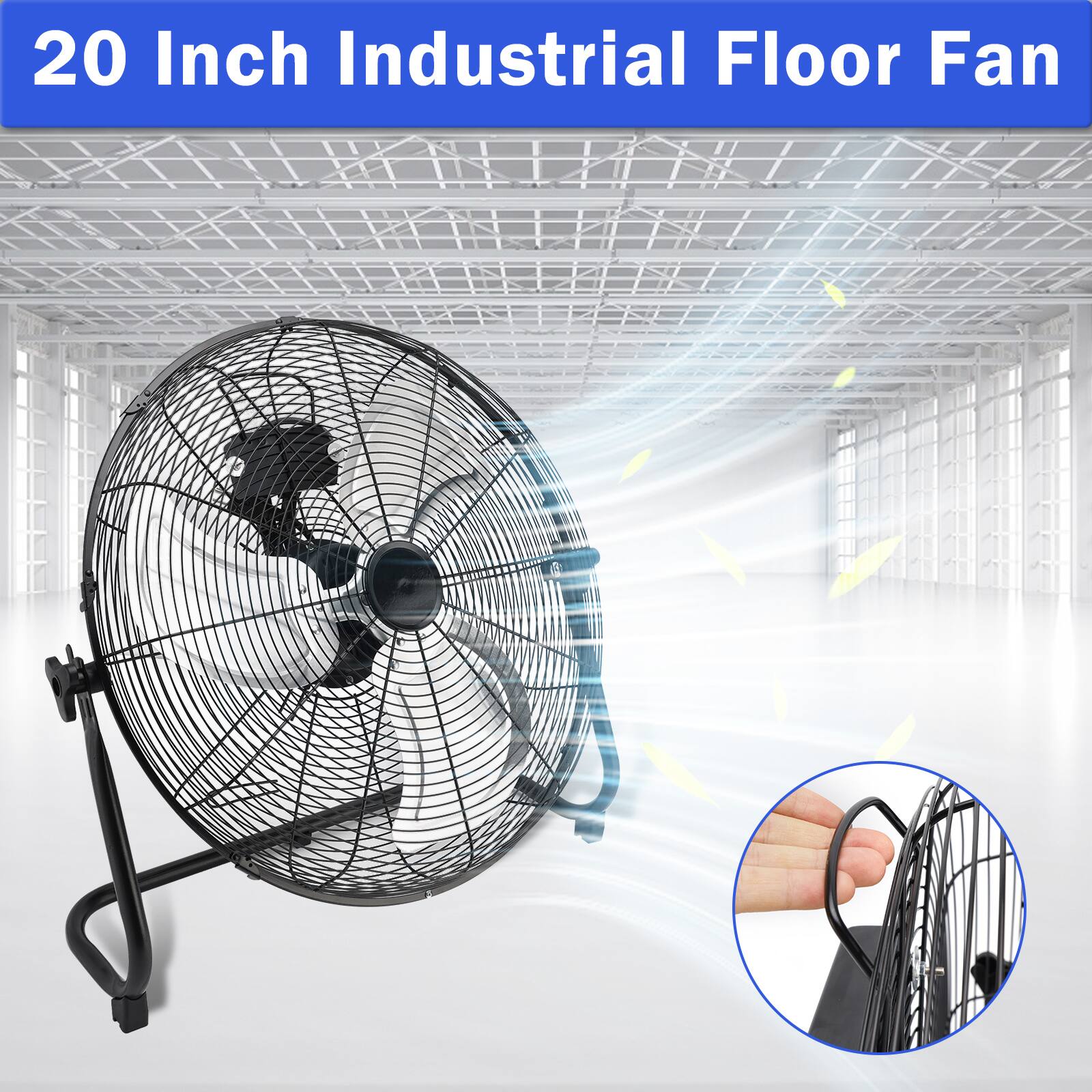 20 Inch Industrial Floor Fan