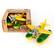 The image features a yellow Seaplane toy, which is made from 100% recycled plastic. The toy is designed to be environmentally friendly and is a fun play item for children. The Seaplane is shown in a box, which is also made from recycled plastic. The toy is a great way to encourage children to engage in outdoor play and learn about the importance of sustainability and recycling.