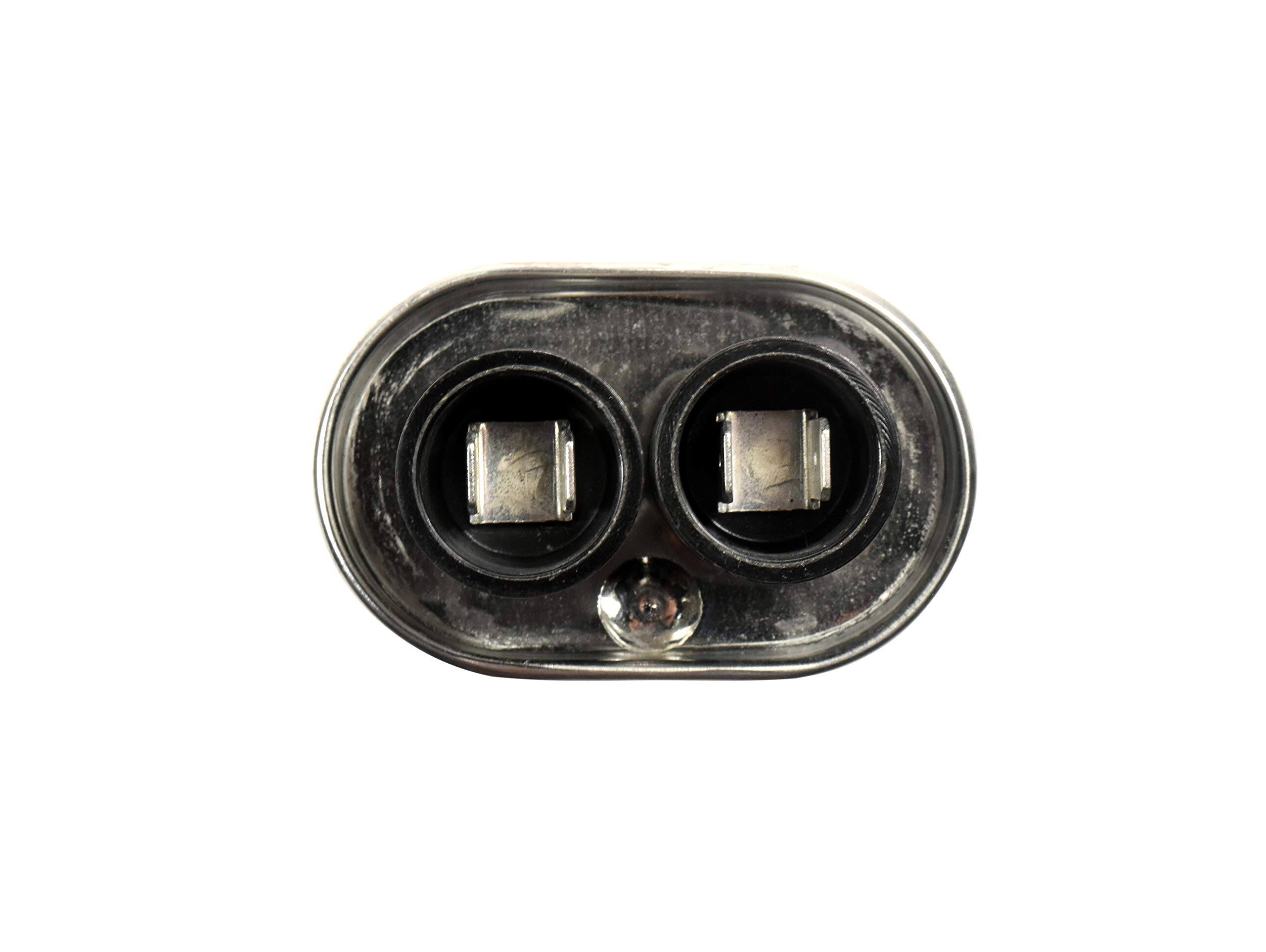 Alt View 2. HQRP - Microwave High Voltage Capacitor 2100 V 0.91 uF 1/4 in Terminal Replacement for Amana Electrolux GE Kenmore Whirlpool.