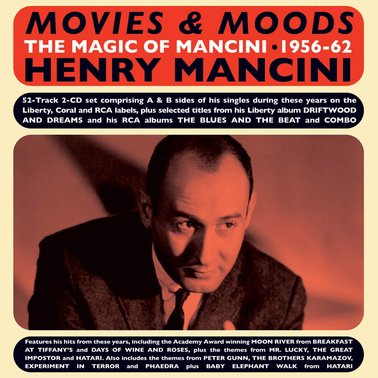 Henry Mancini - Movies & Moods: The Magic Of Mancini 1956-62   - COMPACT DISCS [CD] price history on PriceWatchPro