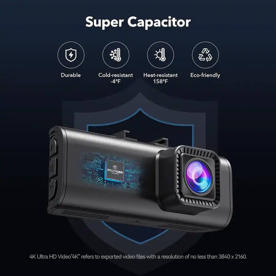 Super Capacitor Durable Cold-resistant Heat-resistant Eco-friendly -4F 158F REDTIGER 4K Ultra HD Video"4K" refers to exported video files with a resolution of no less than 3840 x 2160.
