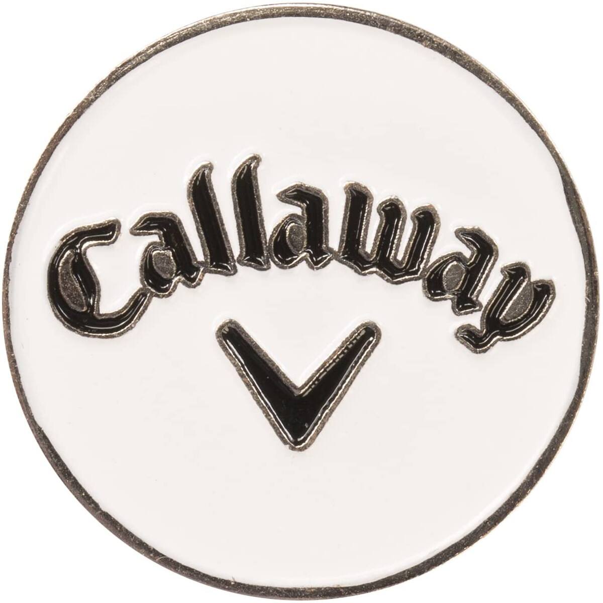 Alt View 1. Callaway - Callaway Golf Hat Clip and Ball Marker - Black/White - Black/White.