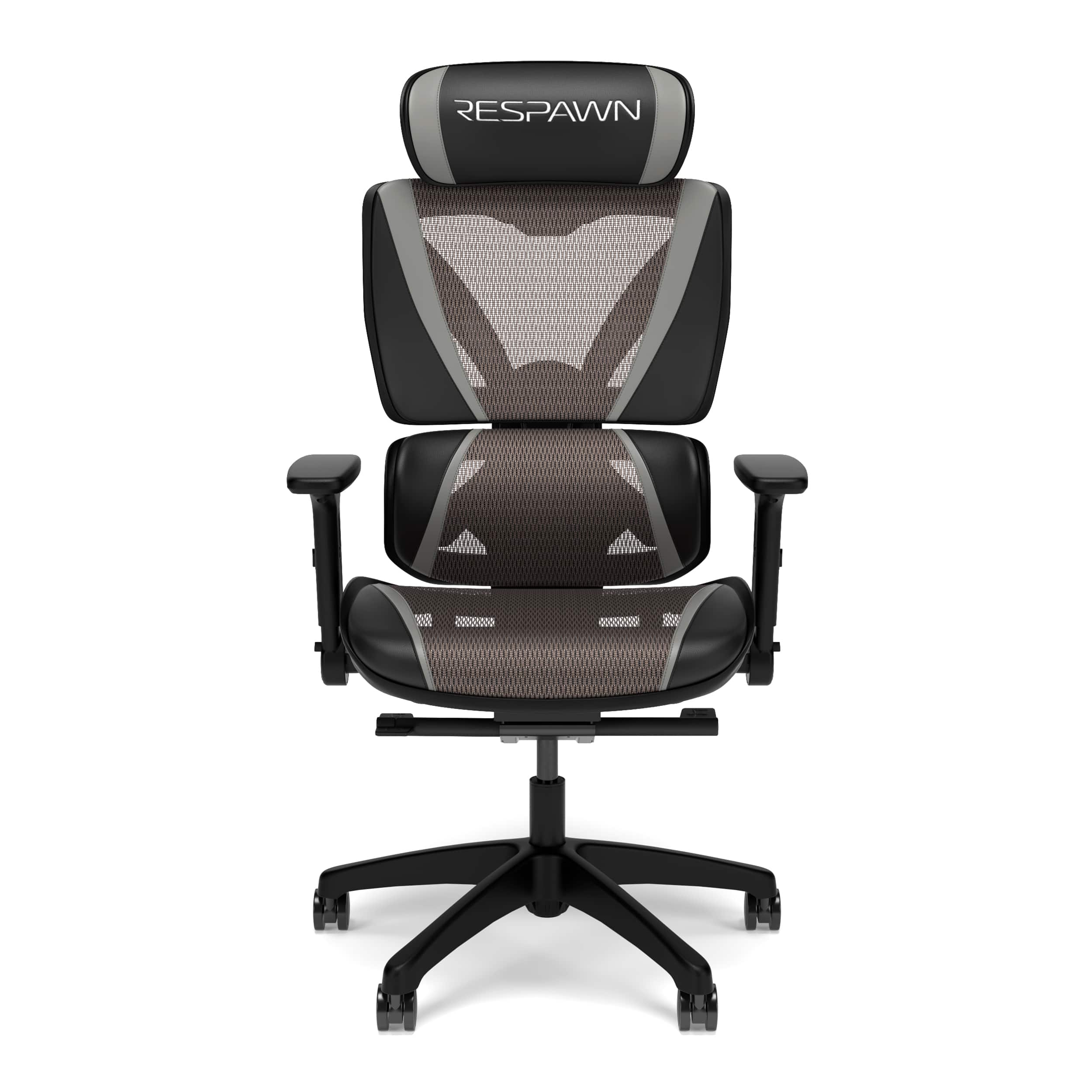 Respawn Products - RESPAWN SPECTER Ergonomic Mesh Office Chair, High Back Home PC Computer Desk Gaming Chair - Grey - Gray