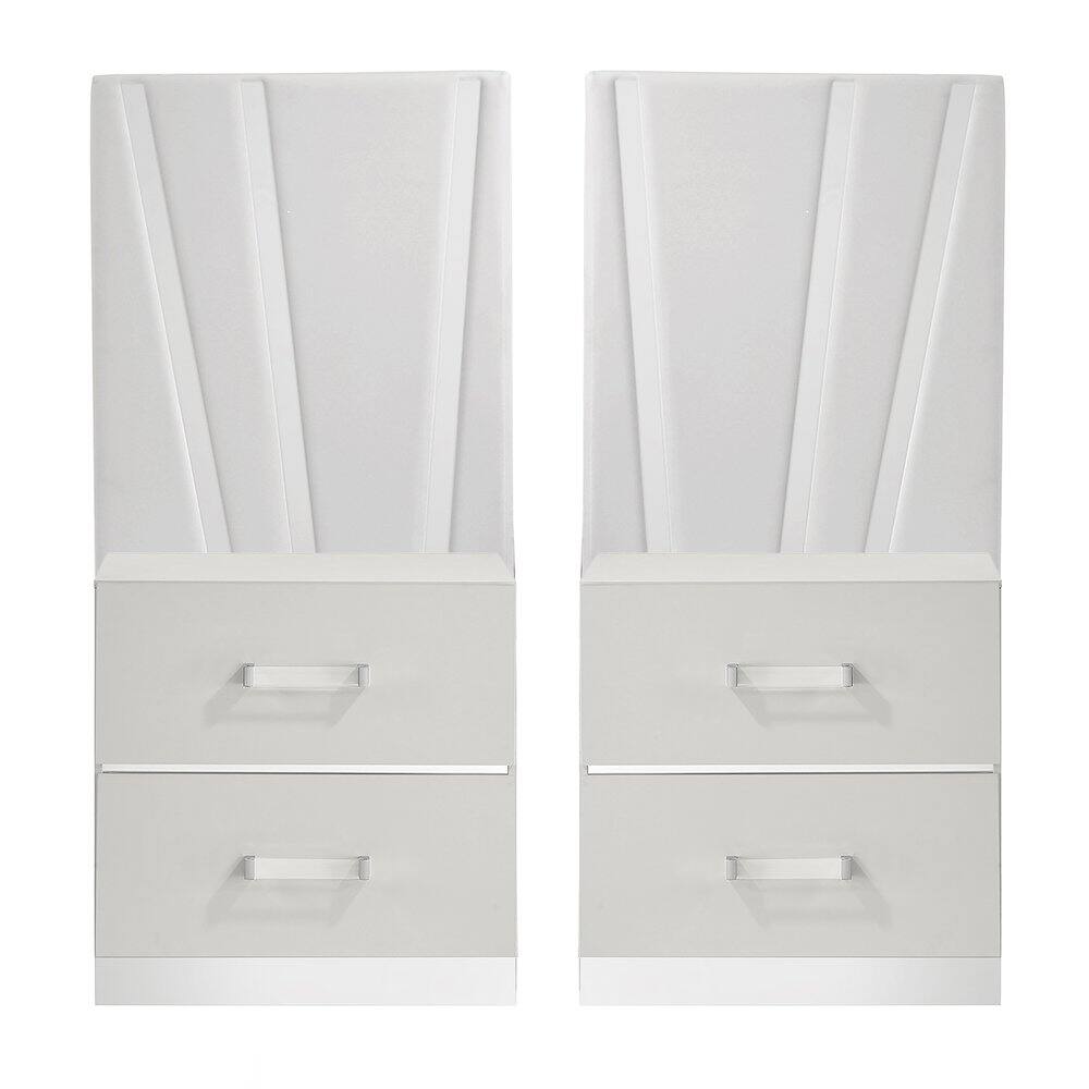 White And Silver Bedroom Furniture