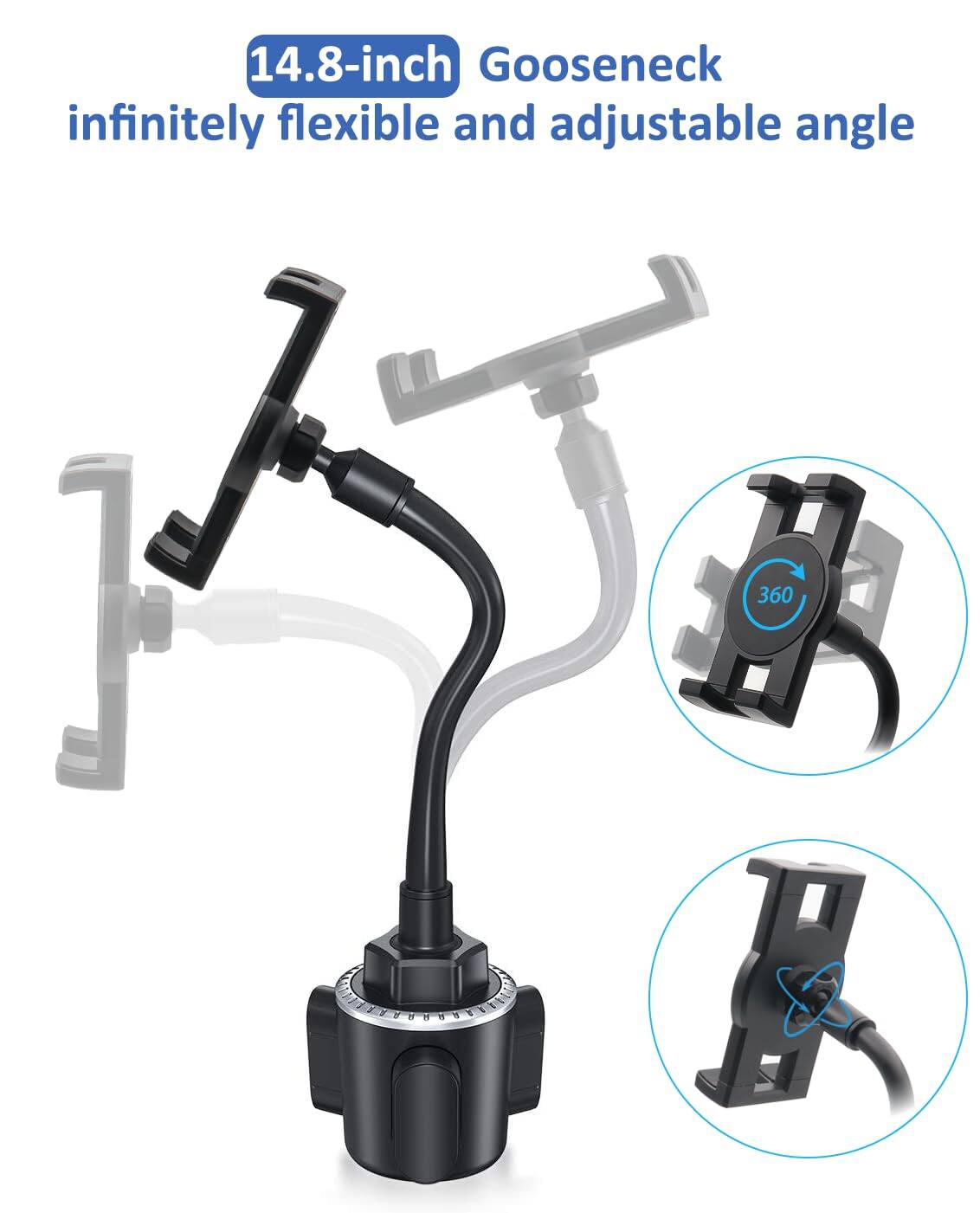 14.8-inch Gooseneck  
infinitely flexible and adjustable angle