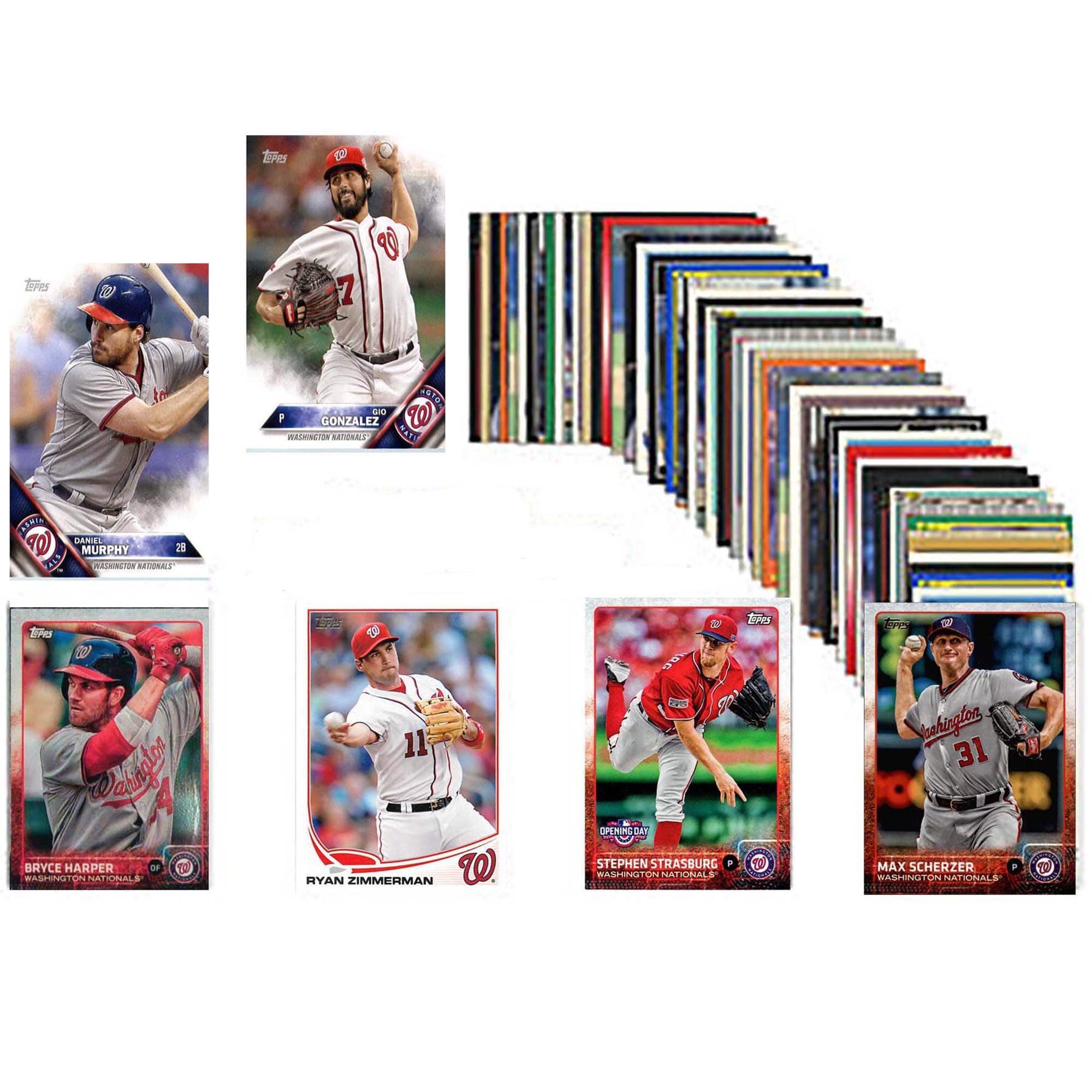 C&I Collectibles - Washington Nationals Trading Card 50-Count Set - Multicolor price history on PriceWatchPro