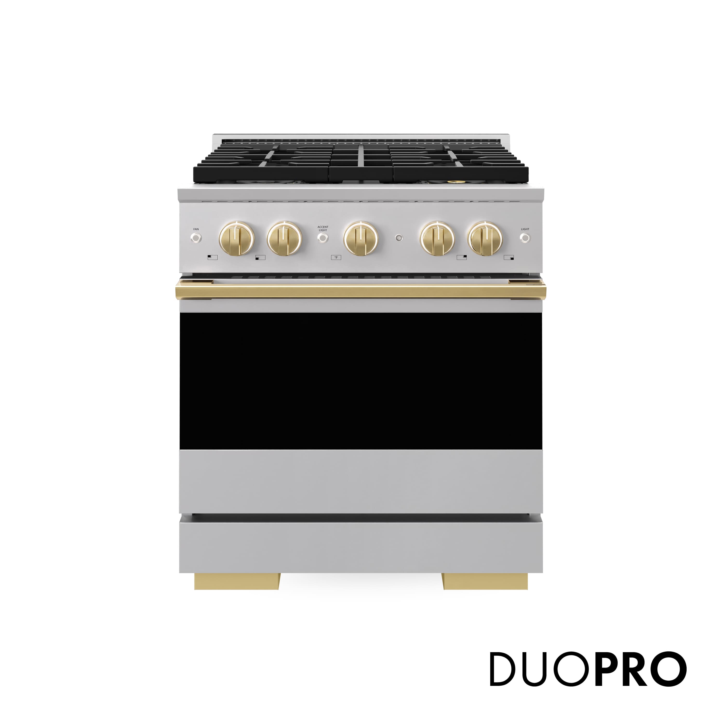 ZLINE - Autograph 30 in. 4.2 cu. ft. Marino Freestanding DuoPro Gas Range with Convection Oven & Polished Gold Accents - Stainless Steel price history on PriceWatchPro