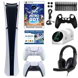 PS5 Digital Astrobot Console with Accessories Kit, Voucher & Extra Dualsense Controller